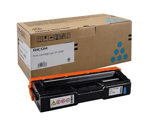 Κασέτα τόνερ Ricoh SPC252E, 4000 αντίγραφα, 407532, Κυανό - 1