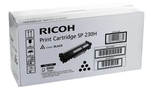 Κασέτα τόνερ RICOH SP 230H, 3000 αντ., Μαύρο - 1