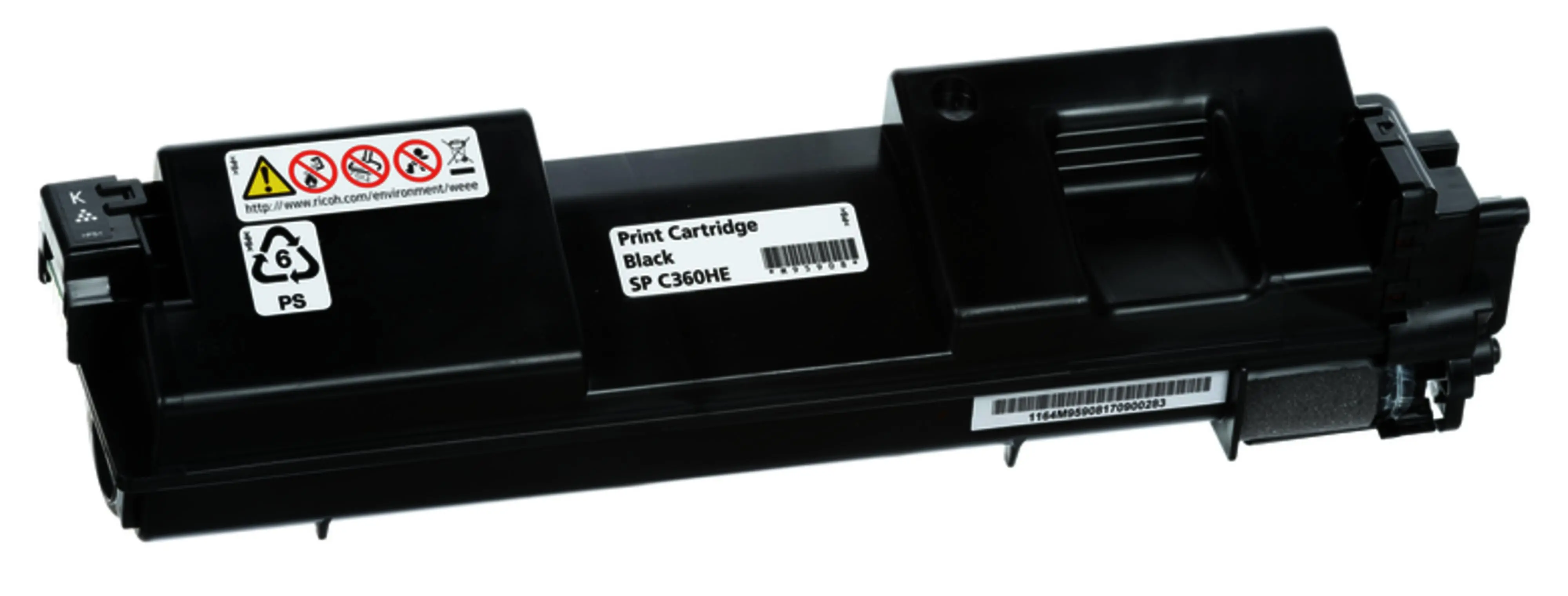 Cartuș toner Ricoh SPC360HE, 7000 copii, Negru