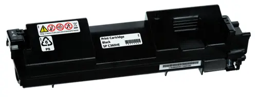 Κασέτα τόνερ Ricoh SPC360HE, 7000 αντίγραφα, Μαύρο - 1