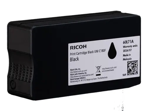 Cartuș de cerneală RICOH IJM C180F, 2000 pagini, negru - 1