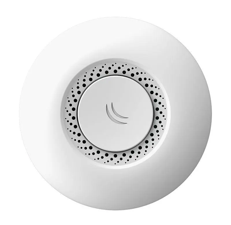 Access Point wireless MikroTik RBcAP2nD, pentru tavan, 64MB RAM, 1xLAN 10/100, 2.4Ghz 802.11b/g/n, 2x antenă internă 2Dbi, RouterOS