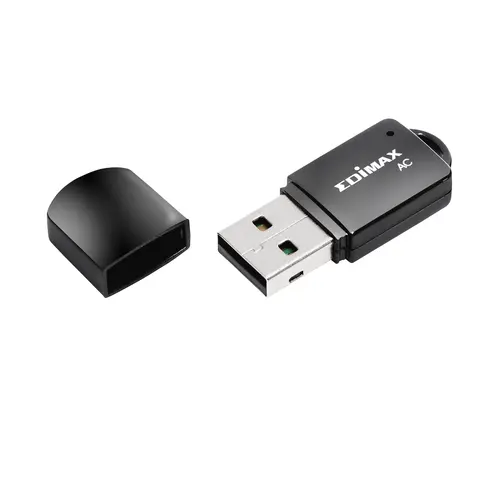 Nano adaptor EDIMAX EW-7811UTC, USB, Realtek, 2.4Ghz/5GHz, 802.11a/n/g/b - 1