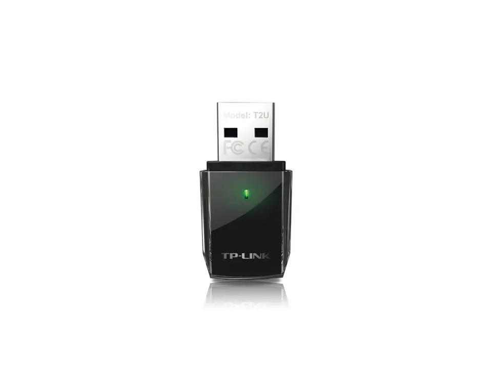 Безжичен адаптер TP-LINK Archer T2U, AC600, Dual band, USB, вградена антена - image 4
