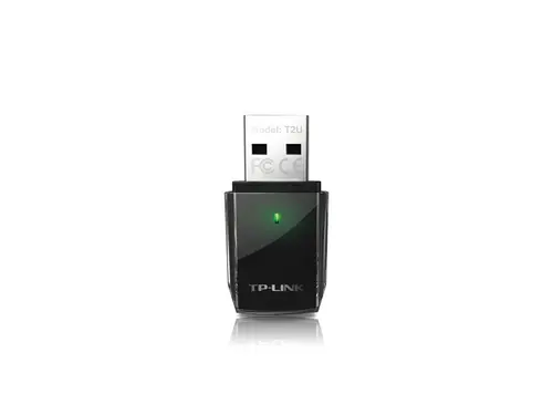 Безжичен адаптер TP-LINK Archer T2U, AC600, Dual band, USB, вградена антена - image 4