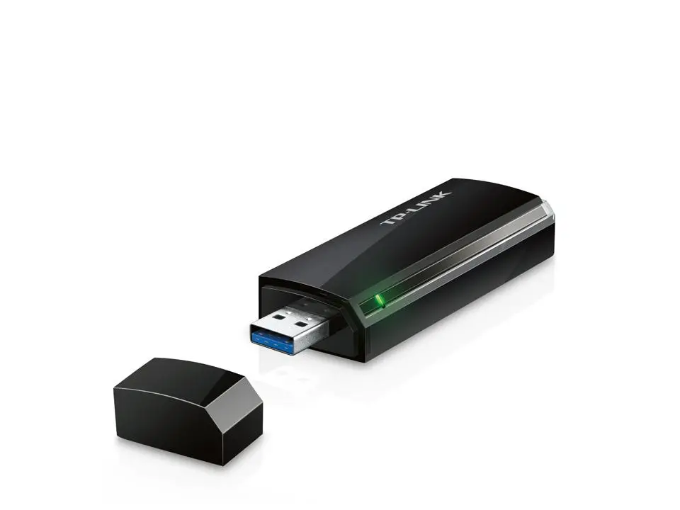 Безжичен адаптер TP-LINK Archer T4U, AC 1300, Dual band, USB 3.0, вградена антена - image 1