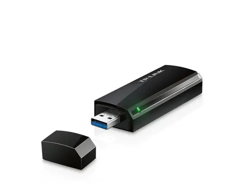 Безжичен адаптер TP-LINK Archer T4U, AC 1300, Dual band, USB 3.0, вградена антена - image 1