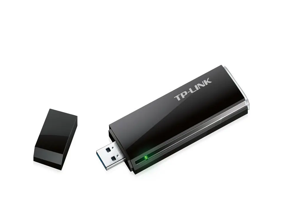 Безжичен адаптер TP-LINK Archer T4U, AC 1300, Dual band, USB 3.0, вградена антена - image 2