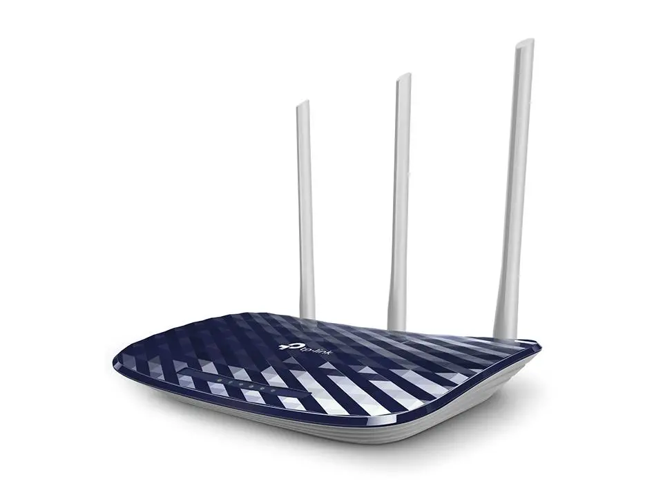 Безжичен рутер TP-Link Archer C20 AC750, 2.4/5 GHz, 300 - 433 Mbps, 10/100 - image 1