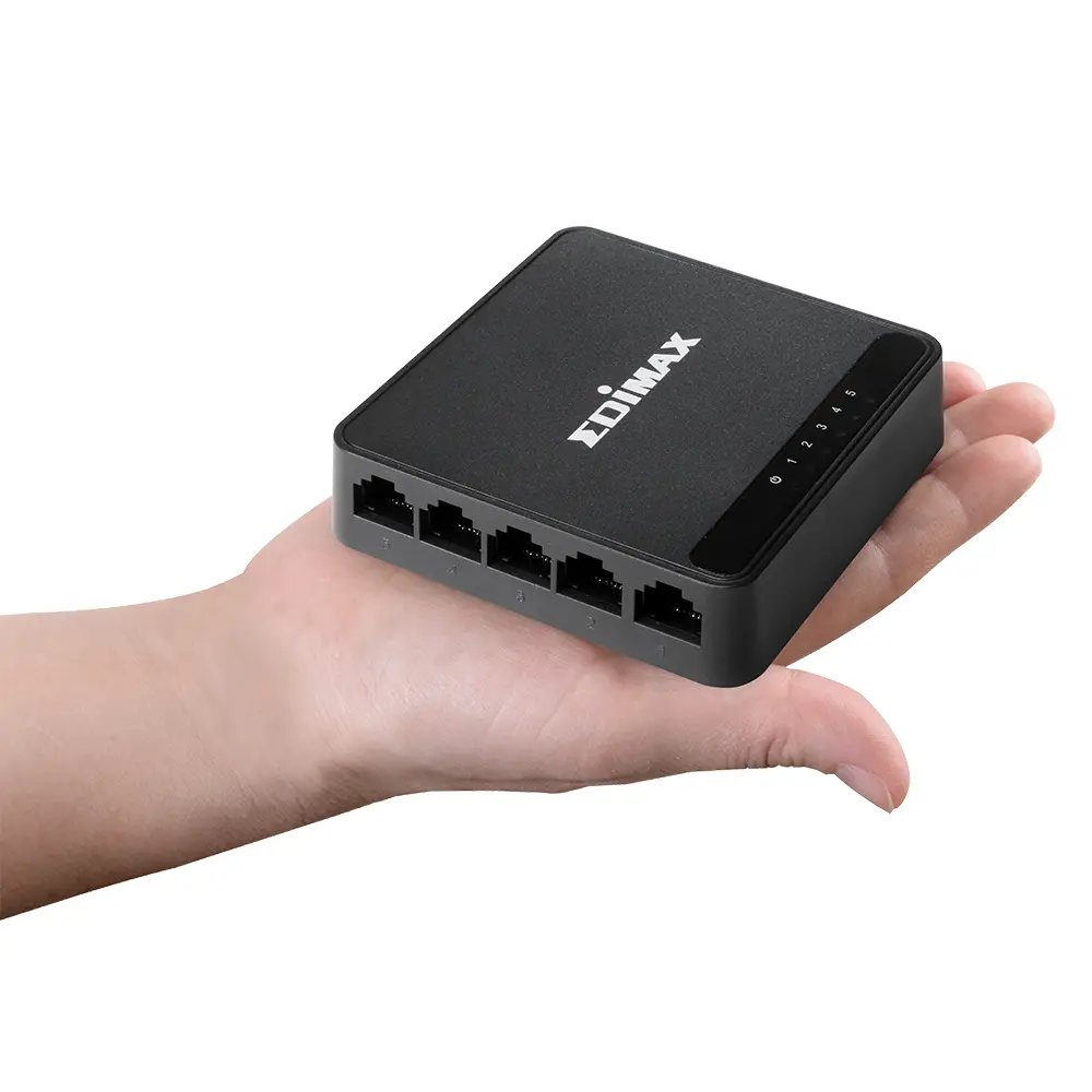 Switch EDIMAX ES-3305P V3, 5 porturi, 10/100 Mbps - image 3