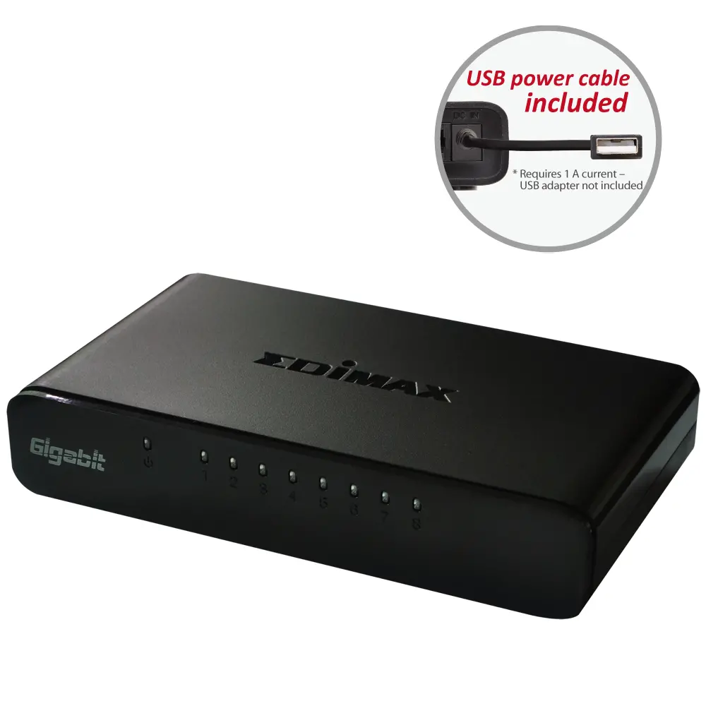 Switch EDIMAX ES-5800G V3, 8 θυρών, Gigabit