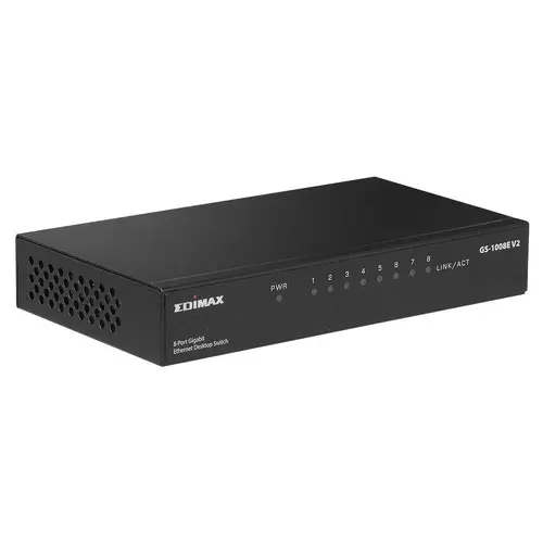 Switch cu 8 porturi EDIMAX GS-1008E V2, Gigabit - image 2