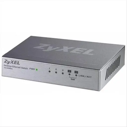 Switch 5 θυρών ZyXEL GS-1200-5HPV2, Web Managed, Gigabit, PoE
