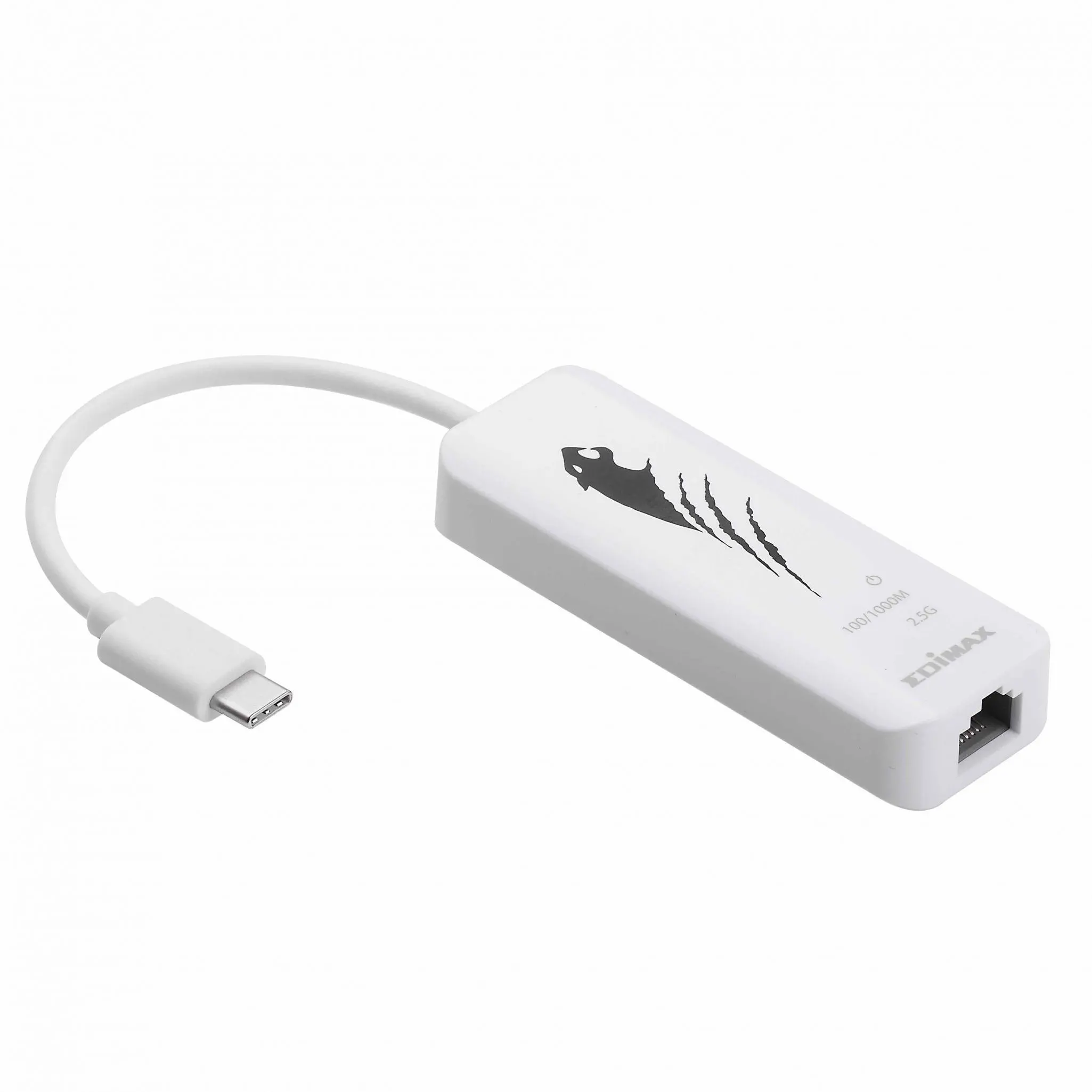 Placă de rețea EDIMAX EU-4307, USB-C, 2.5 Gigabit Ethernet, Alb - image 1