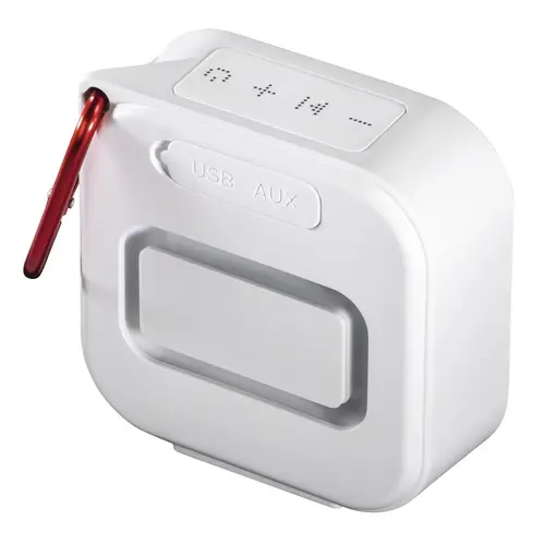 Блутут мобилна колонка HAMA Pocket 2.0, Водоустойчива, 3.5W, Бяла - image 1