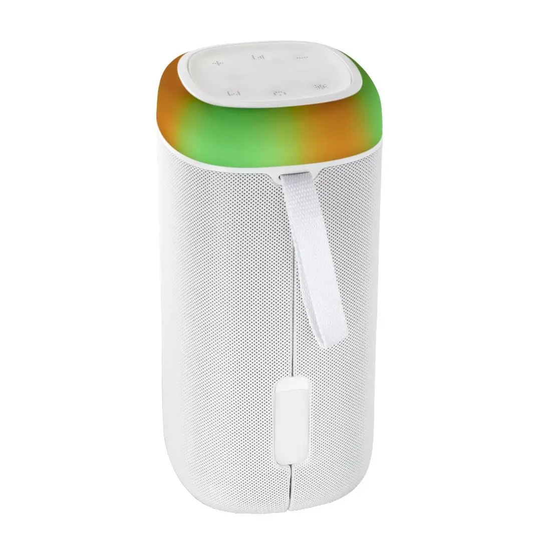 Блутут мобилна колонка HAMA Shine 2.0, 30W, LED, Защита от вода, Бял, 188229 - image 1