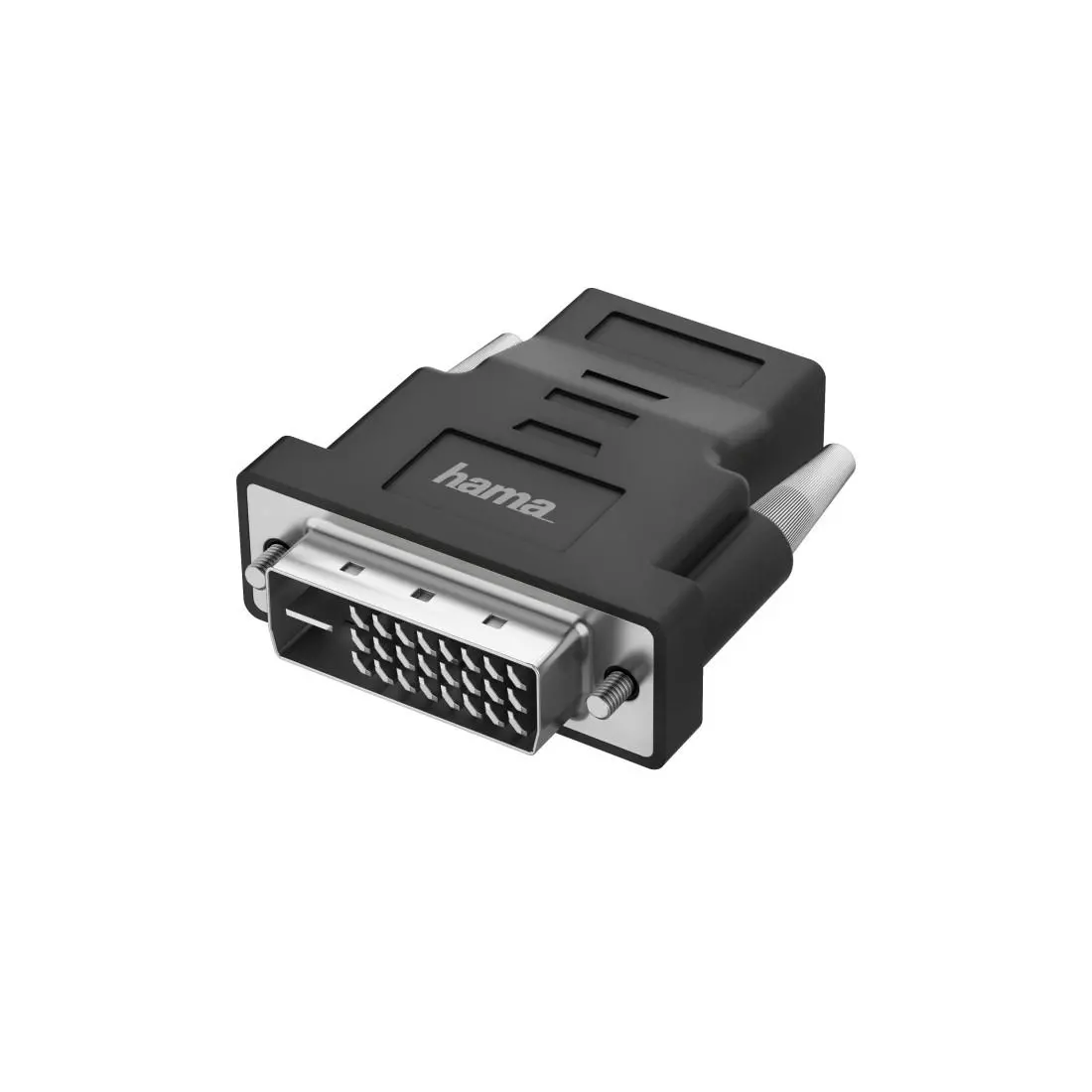 Adaptor HAMA 205169, DVI-D tată - HDMI mamă, Ultra-HD, 4K, Negru