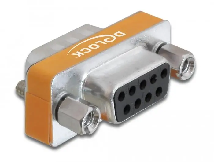 Adaptor DeLock D-Sub 9 Pin tată - D-Sub 9 mamă - image 1