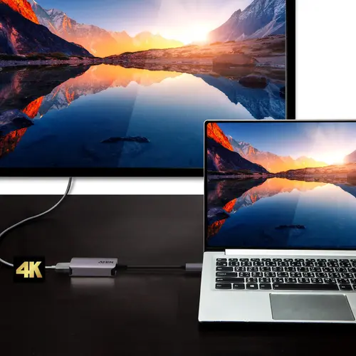 Адаптер ATEN UC3008A1, USB-C мъжко - HDMI женско, 4K, Черен - image 1