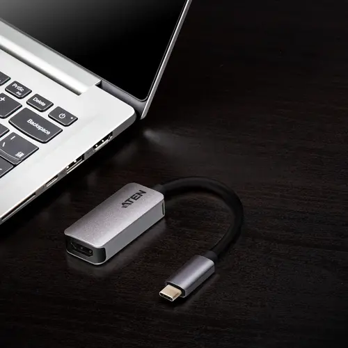 Адаптер ATEN UC3008A1, USB-C мъжко - HDMI женско, 4K, Черен - image 5