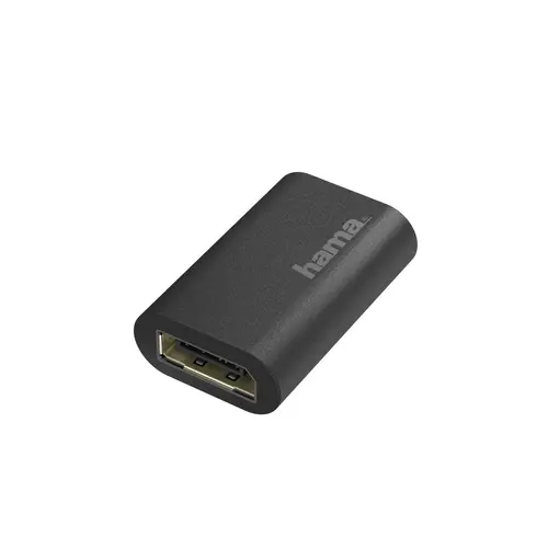 Адаптер HAMA, DisplayPort женско - DisplayPort  женско, Ultra HD, 4K, Черен