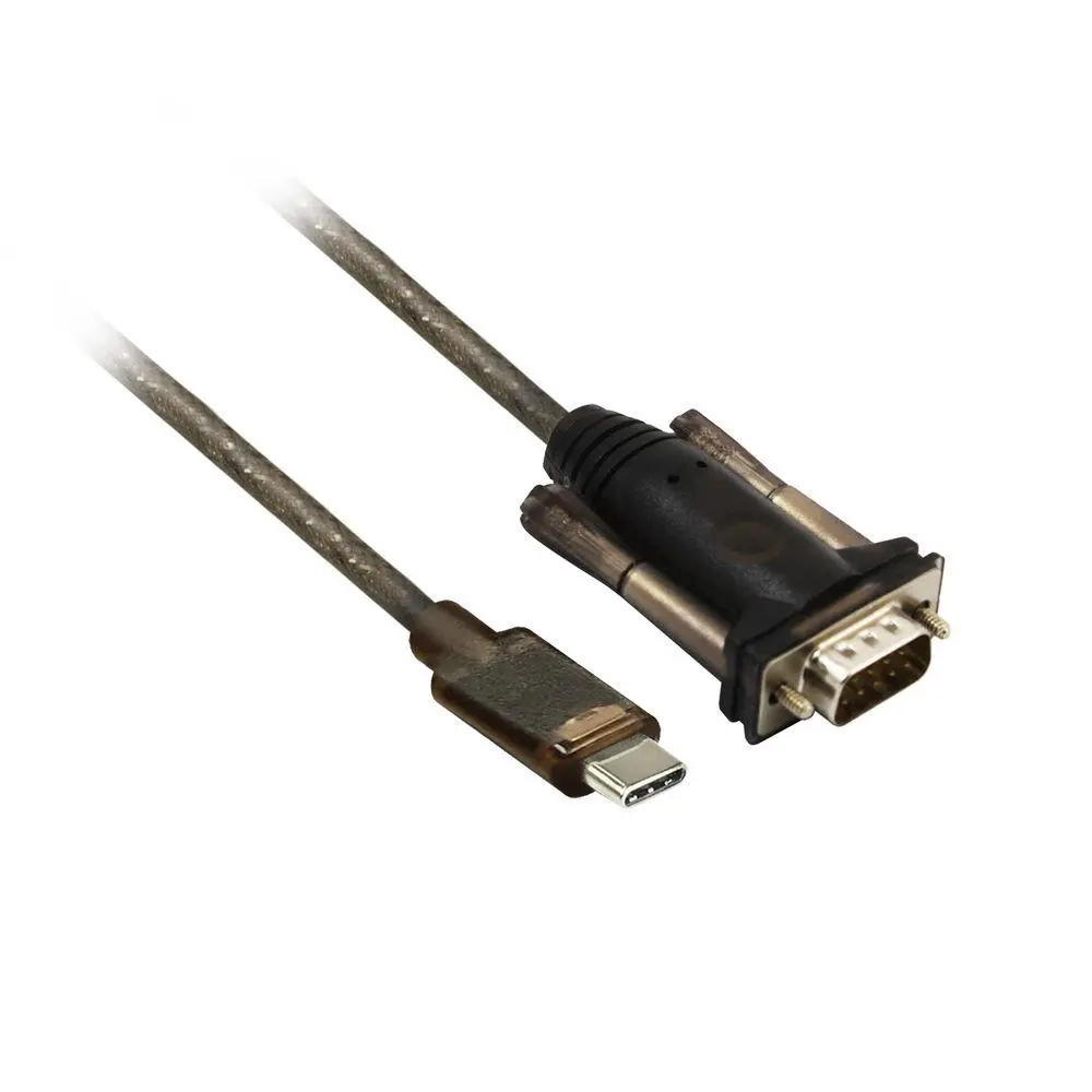 Convertor ACT AC6002, USB-C tată - RS232 tată, 9 pin, 1.5 m, Negru