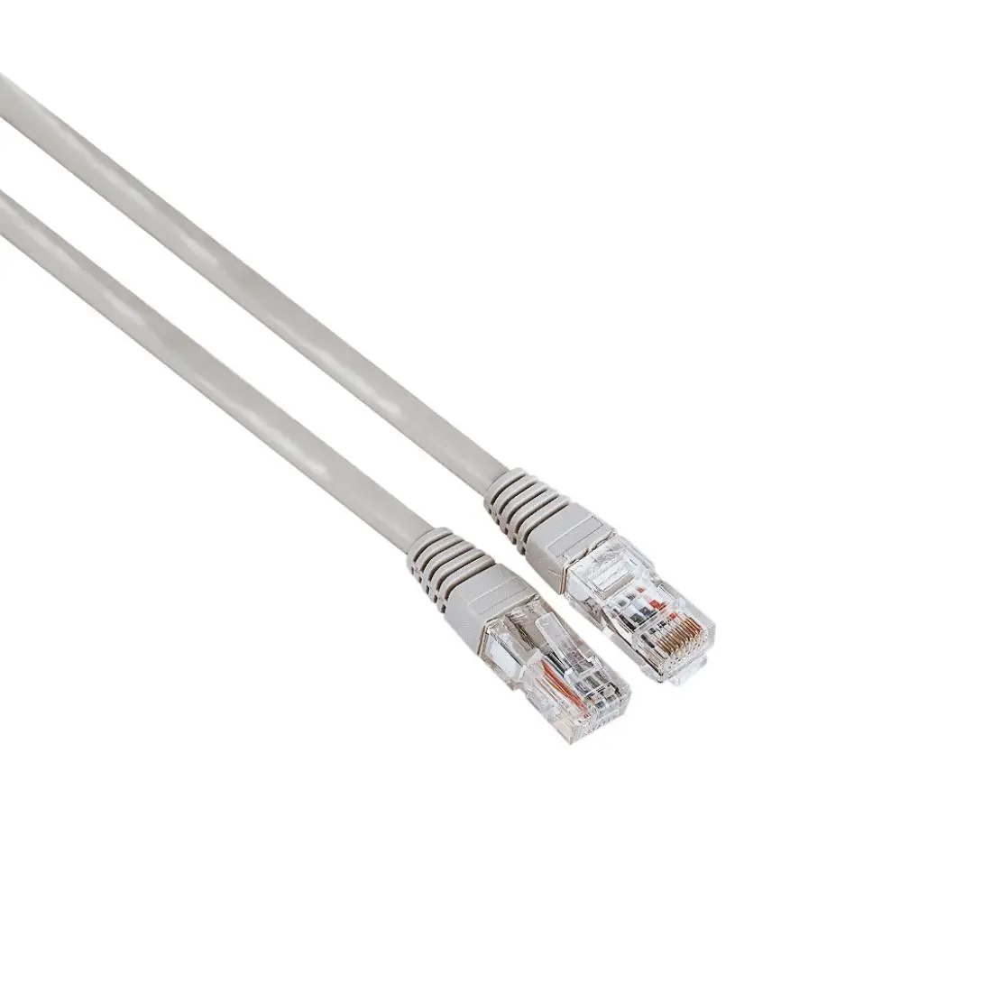 Cablu de rețea HAMA, CAT 5e, FTP/UTP, RJ-45 - RJ-45, 5m, ecranat, Gri, ambalaj bulk