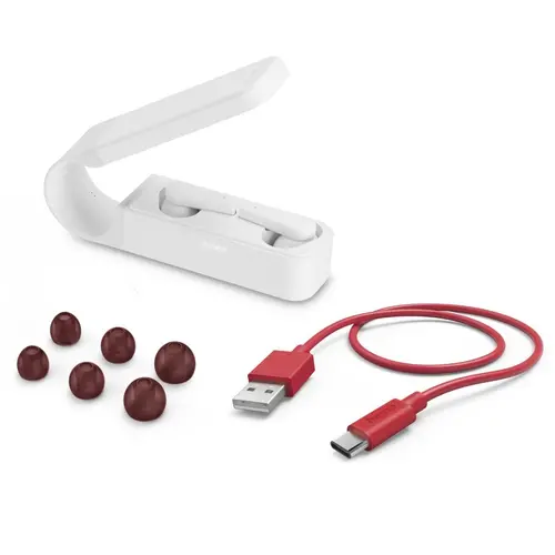 Блутут слушалки Hama Spirit Pocket, Тrue Wireless, Бяли, 184104 - image 2