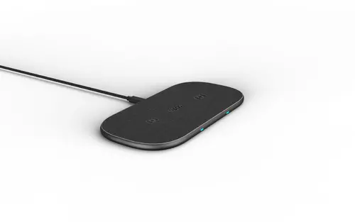 Încărcător wireless RAPOO XC260, Qi, Dublu, 7.5W/10W, Negru - 3
