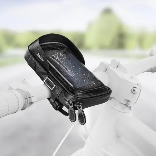 Чанта HAMA Multi, За велосипед, Водоустойчива, Черен - image 3