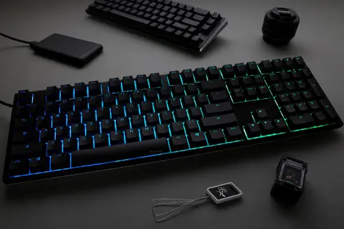 Геймърскa механична клавиатура Ducky One 3 Classic Full Size Hotswap Cherry MX Blue, RGB, PBT Keycaps - image 5