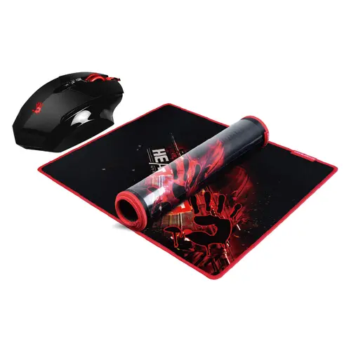 Геймърски комплект мишка Bloody V7M + пад B071 - image 1