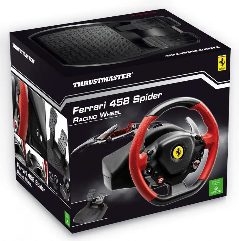 Волан THRUSTMASTER, Ferrari 458 Spider Racing Wheel, за XBox - image 2