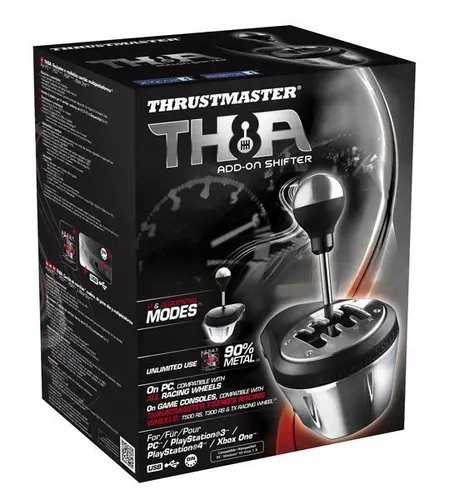 Скоростна кутия за състезателна симулация THRUSTMASTER TH8A Shifter Add-on,  за PC / PS3 / Xbox One / PS4 - image 3