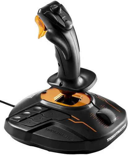 Жичен джойстик Thrustmaster T.16000M, авиосимулатор, FCS за PC, Черен - image 1