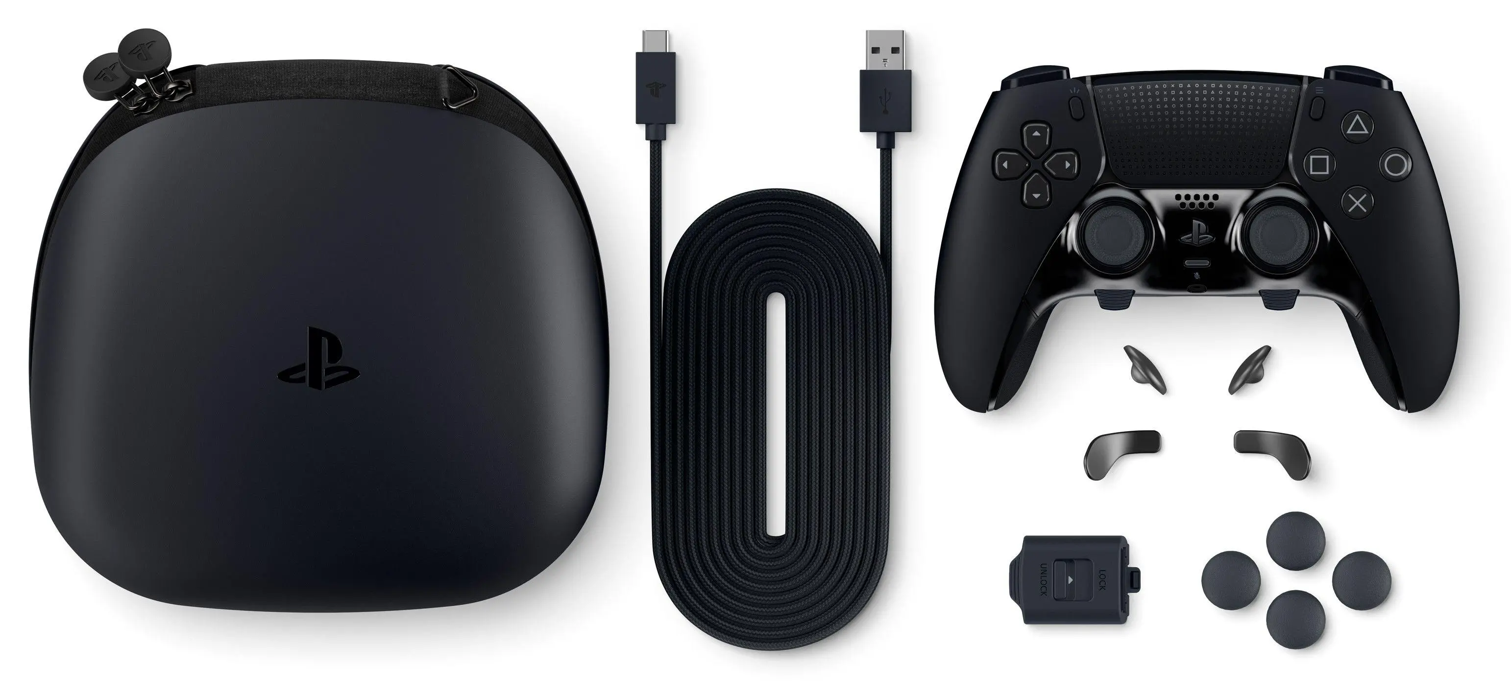 Безжичен геймпад Sony PS5 DualSense Edge - Midnight Black - image 7