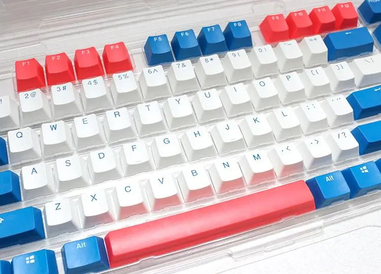 Капачки за механична клавиатура Ducky Bon Voyage 108-Keycap Set PBT Double-Shot US Layout