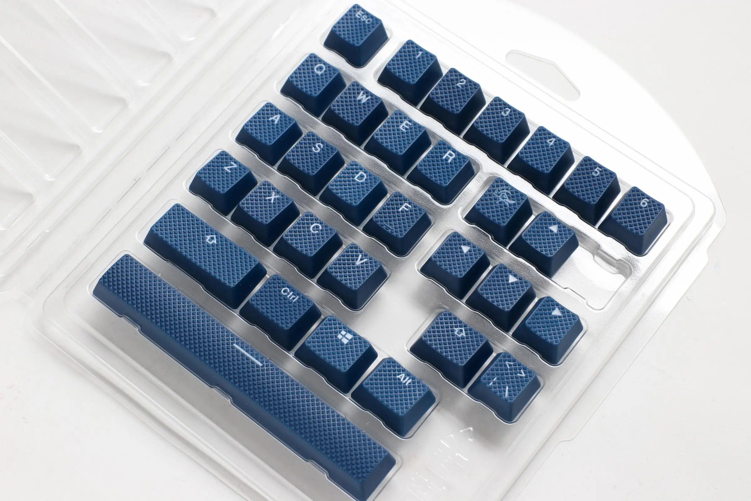 Капачки за механична клавиатура Ducky Navy 31-Keycap Set Rubber Backlit Double-Shot US Layout - image 1