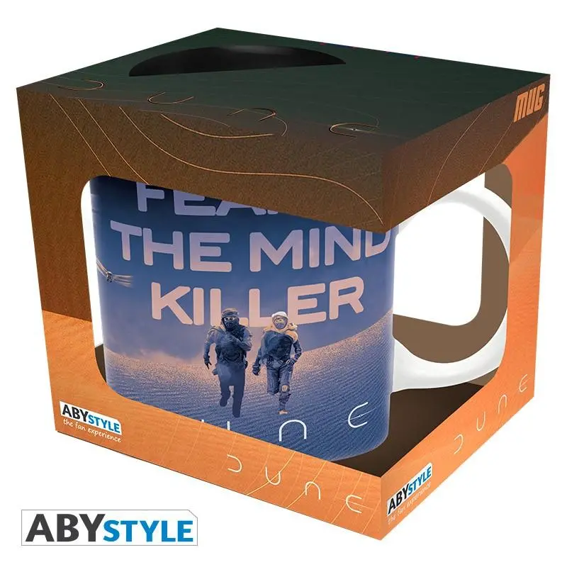 Чаша ABYSTYLE DUNE Fear is the mind-killer, Черен/Син - image 3