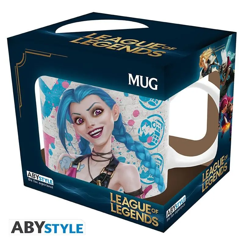 Чаша ABYSTYLE LEAGUE OF LEGENDS Vi vs Jinx, Бял - image 3
