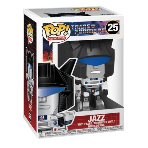 Фигурка Funko POP! Retro Toys: Transformers - Jazz #25 - image 1