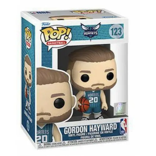 Фигурка Funko POP! Basketball NBA: Hornets - Gordon Hayward (Teal Jersey) #123 - image 1