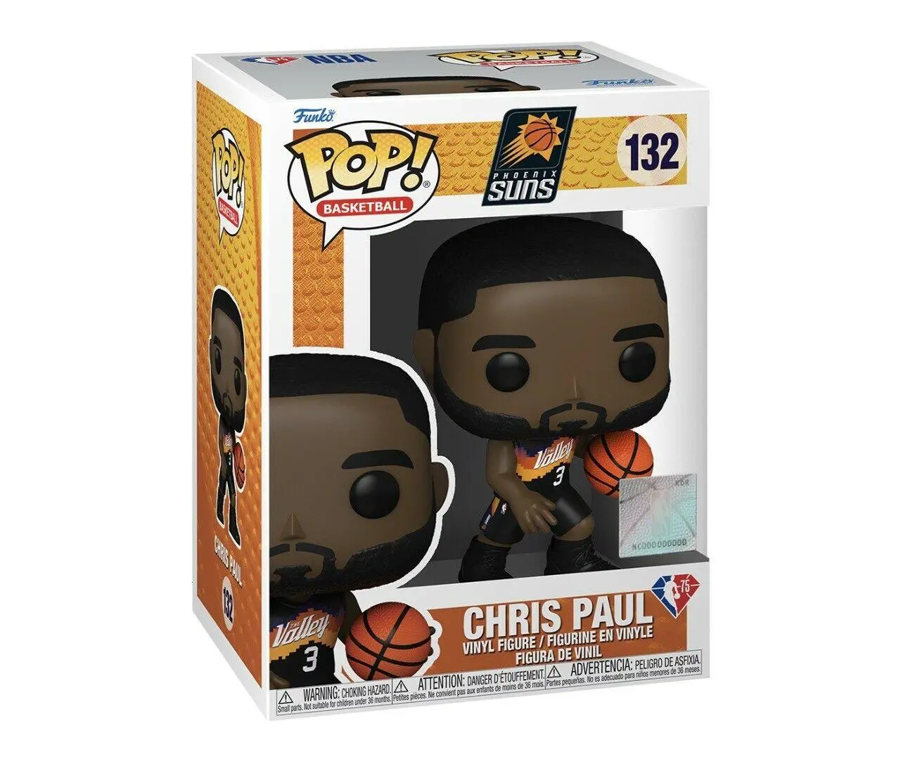 Фигурка Funko POP! Basketball NBA: Phoenix Suns - Chris Paul (CE'21) #132 - image 1