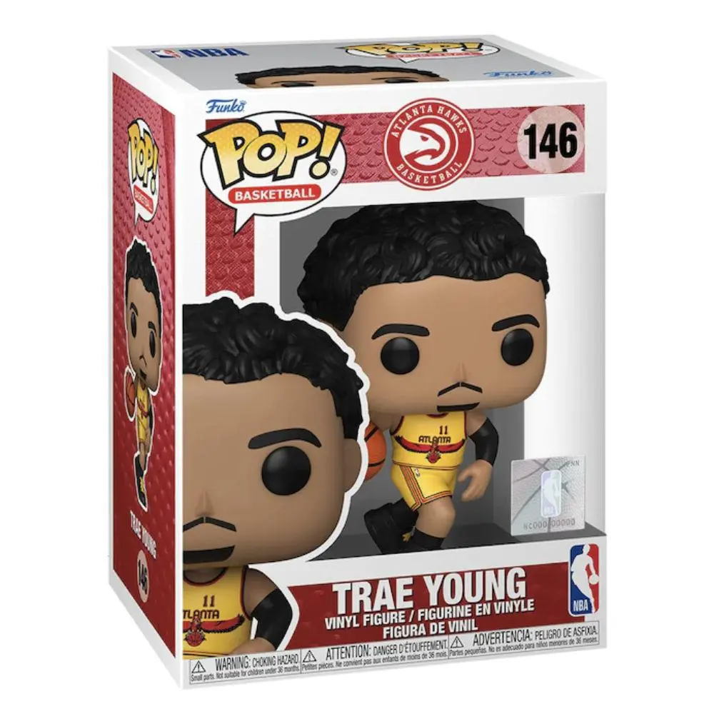 Фигурка Funko POP! Basketball NBA: Atlanta Hawks - Trae Young (City Edition 2021) #146 - image 1