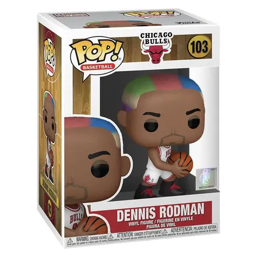 Фигурка Funko POP! NBA Basketball: Chicago Bulls - Dennis Rodman (Bulls Home) #103 - image 1