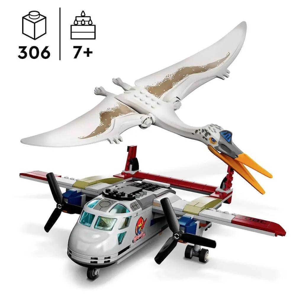 LEGO Jurassic World - Quetzalcoatlus Plane Ambush - 76947 - image 1