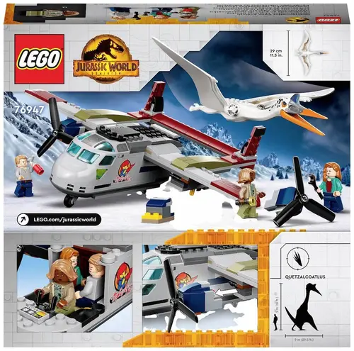 LEGO Jurassic World - Quetzalcoatlus Plane Ambush - 76947 - image 3