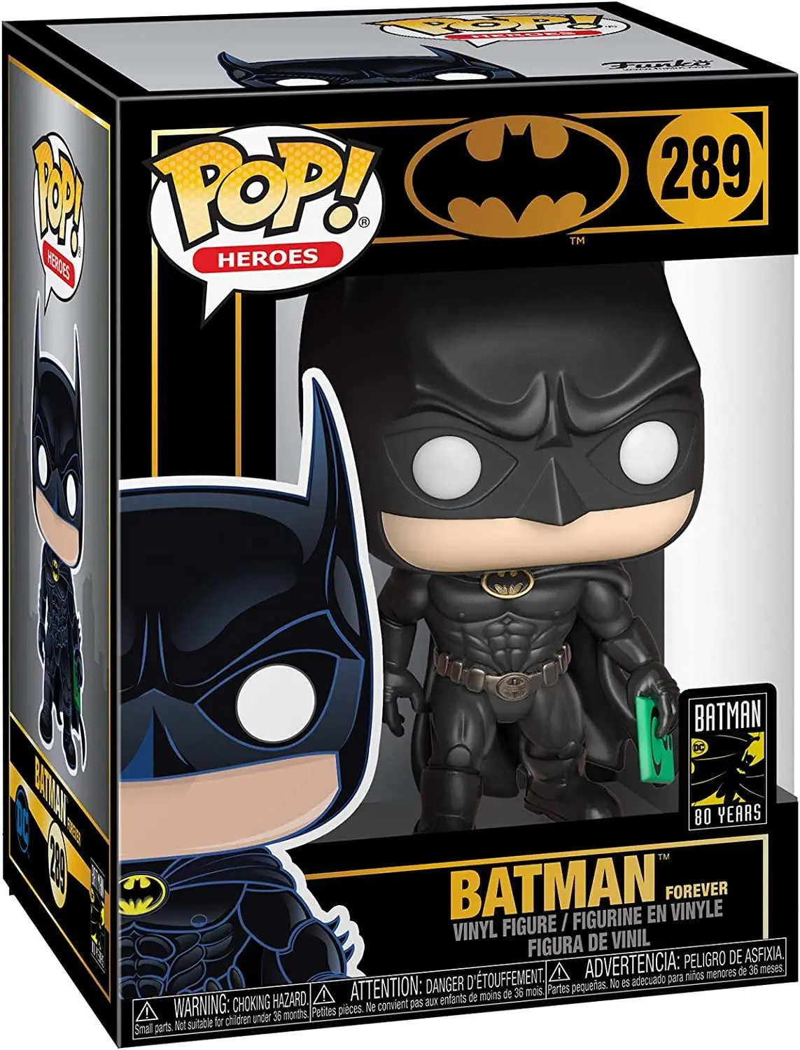 Фигурка Funko POP! Heroes: Batman 80 Years - Batman (1995) #289 - image 1