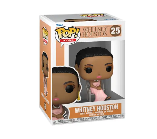 Фигурка Funko POP! Icons: Whitney Houston - Whitney Houston #25 - image 1