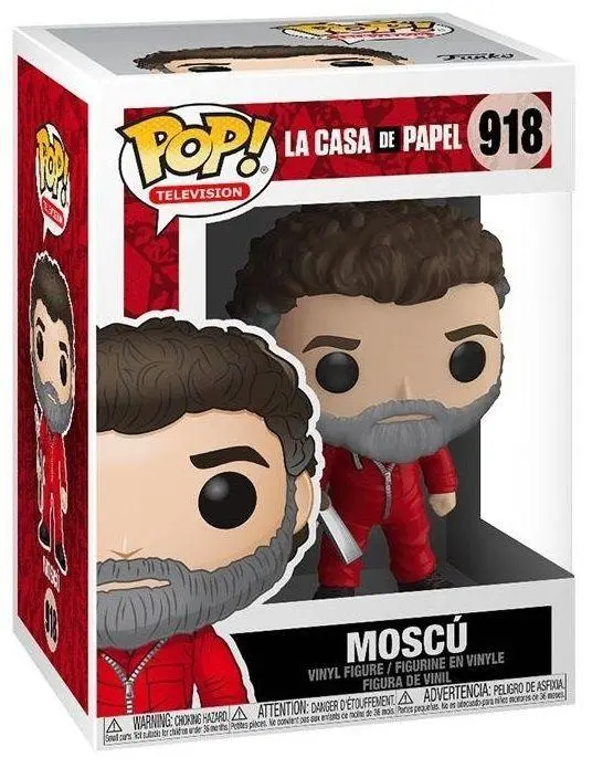 Фигурка Funko POP! Television La Casa De Papel - Moscu #918 - image 1